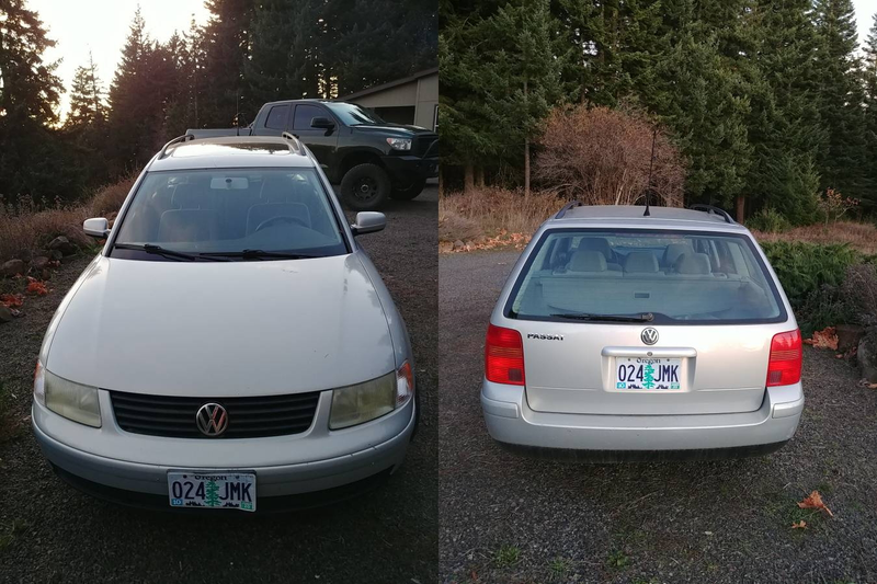 Illustration for article titled At $1,200, Could This 2001 VW Passat 1.8T Get You To Roll Up Your Sleeves?